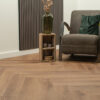Floer Walvisgraat Narwal Nootbruin Plak PVC MEGAMAT© - Afbeelding 8