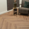 Floer Walvisgraat Narwal Nootbruin Plak PVC MEGAMAT© - Afbeelding 4