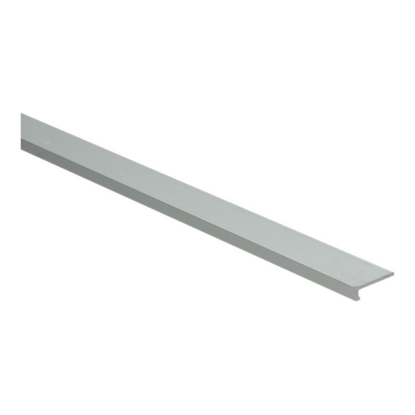 Hoeklijnprofiel zelfklevend 4 mm tbv PVC klik zilver