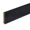 Stijlplint Amsterdam ZWART GELAKT RAL 9005  9 cm. - Afbeelding 3