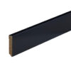 Stijlplint Amsterdam ZWART GELAKT RAL 9005  7 cm. - Afbeelding 3