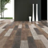 Floer laminaat Sloophout Versleten Planken Donker - Afbeelding 3