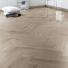 Floer laminaat Visgraat Vergrijsd Eiken - Afbeelding 6