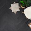 Floer Walvisgraat Zwaardvis Zwart PVC Rigid Click MEGAMAT© - Afbeelding 8