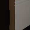 Stijlplint Milaan Wit 9010 gelakt 9 cm. - Afbeelding 2