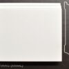 Stijlplint Praag Wit 9010 gelakt 9 cm. - Afbeelding 3