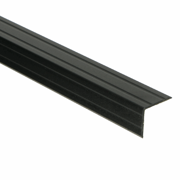 Duo-hoeklijn zelfkl. 24,5 x 30 mm matzwart