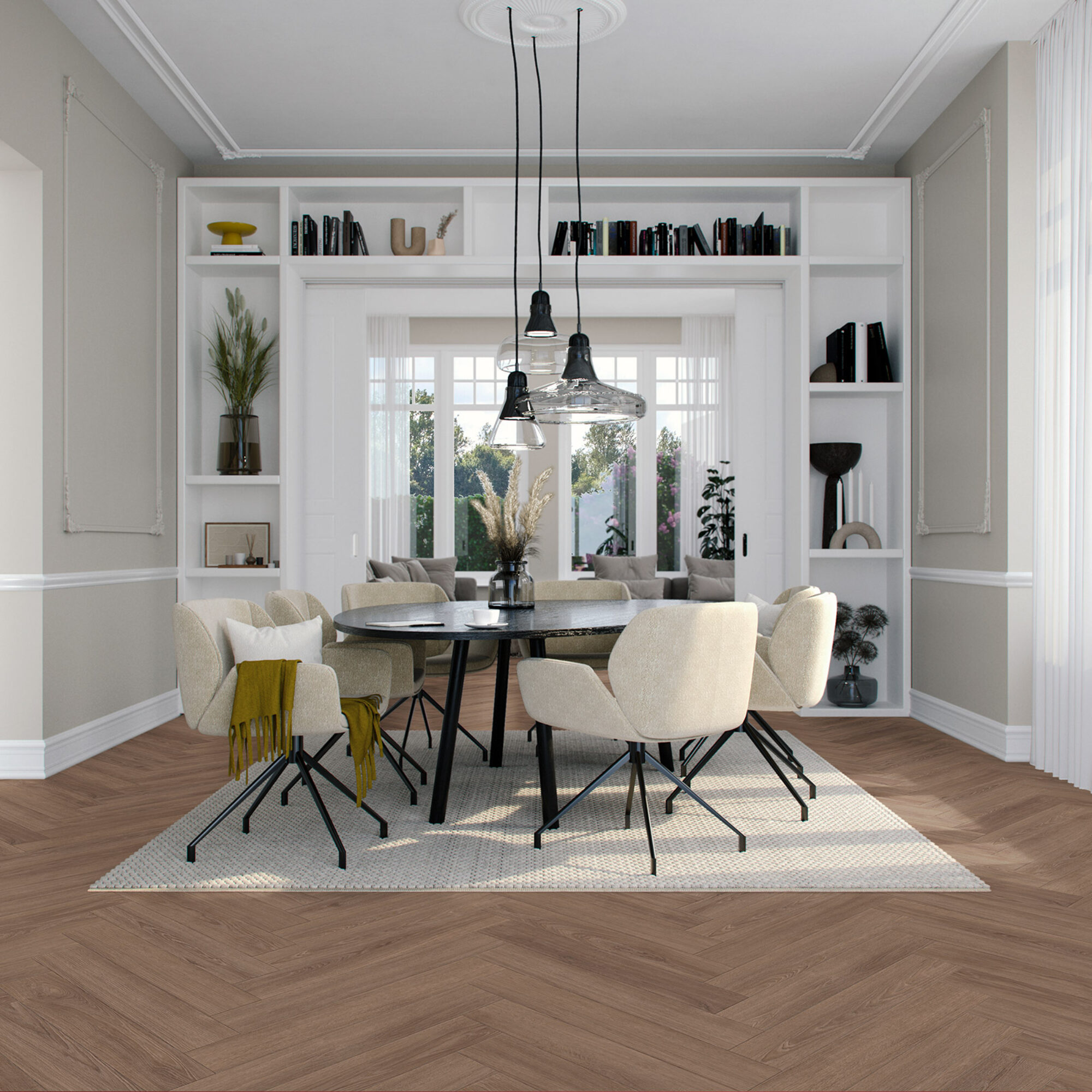 Vivafloors Walvisgraat Dryback 9050 - Afbeelding 3